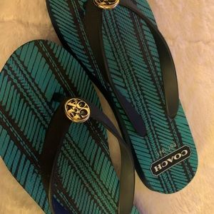 Coach Flip Flops